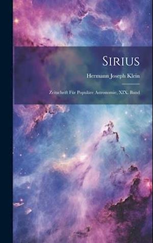 Cover for Hermann Joseph Klein · Sirius (Book) (2023)