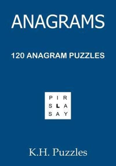 Cover for K H Puzzles · Anagrams (Pocketbok) (2019)