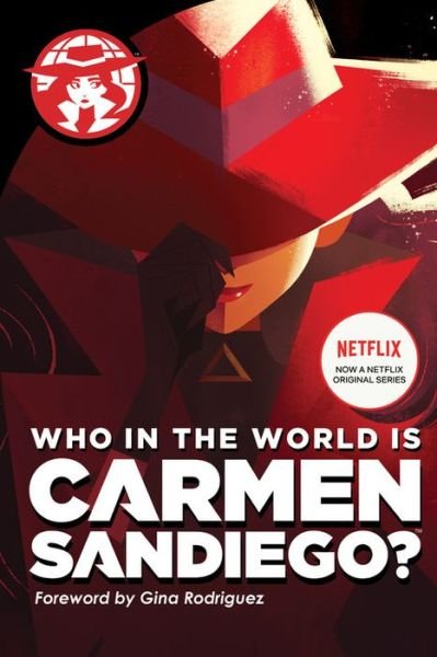 Cover for Tinker, ,Rebecca · Who in the World is Carmen Sandiego? (Hardcover Book) (2019)