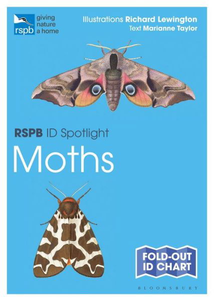 Cover for Marianne Taylor · RSPB ID Spotlight - Moths - RSPB (Map) (2020)