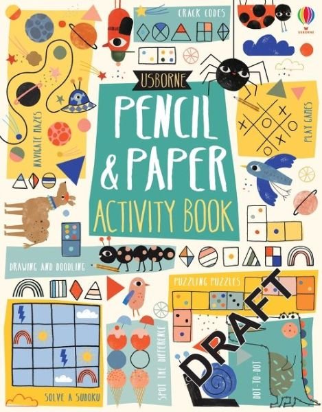 Pencil and Paper Activity Book - Activity Book - James Maclaine - Bøker - Usborne Publishing Ltd - 9781474983297 - 29. april 2021