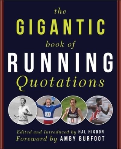 Cover for Amby Burfoot · The Gigantic Book of Running Quotations (Pocketbok) (2021)
