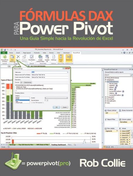 Cover for Rob Collie · Formulas DAX para PowerPivot: Una guia simple hacia la revolucion de Excel (Paperback Book) [Spanish edition] (2014)