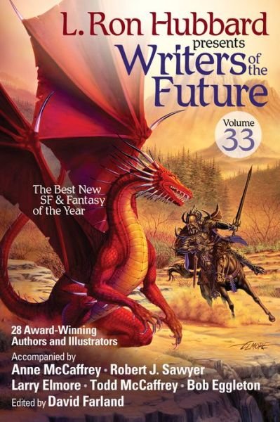 Cover for Anne McCaffrey · Writers of the Future Volume 33 (Pocketbok) (2017)