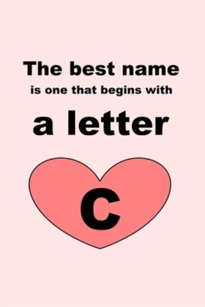 Cover for ETRY Letters · The best name is one that begins with a letter C (Paperback Bog) (2019)