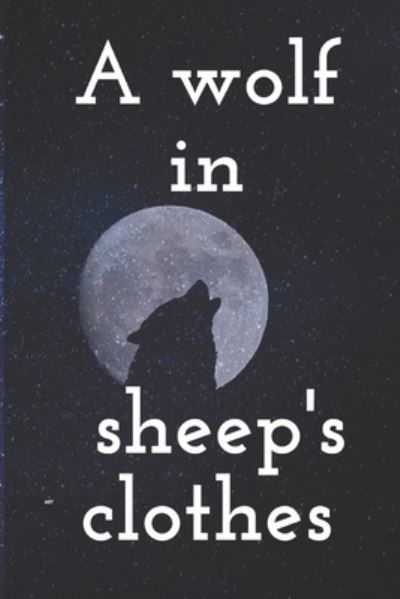 Cover for Adam Art · A wolf in sheep's clothes (Paperback Bog) (2020)