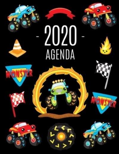 Cover for Pimpom Pianificatori · Monster Truck Agenda 2020 (Paperback Bog) (2020)