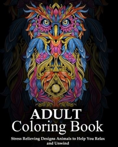 Cover for Aksel Publishing · Adult Coloring Book (Paperback Book) (2019)