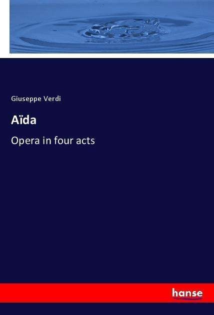 Cover for Verdi · Aïda (Book)