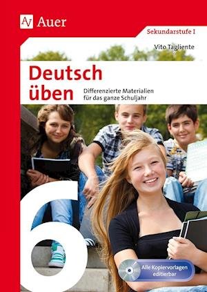 Cover for Tagliente · Deutsch üben Klasse 6,m.CD (Book)