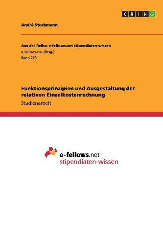 Cover for Stockmann · Funktionsprinzipien und Ausge (Book) [German edition] (2013)