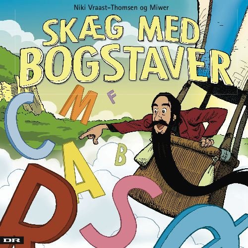 Cover for Niki Vraast-Thomsen · Skæg med bogstaver (Bound Book) [1º edição] [Indbundet] (2010)
