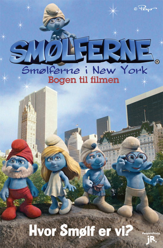 Cover for Peyo · Smølferne - Smølferne i New York (Hardcover Book) [1. Painos] (2011)