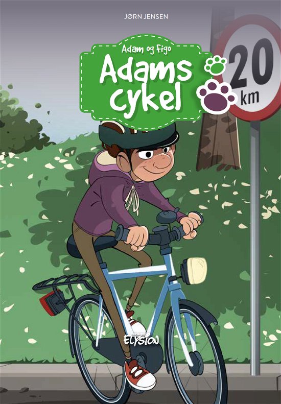 Cover for Jørn Jensen · Adam og Figo: Adams cykel (Hardcover bog) [1. udgave] (2020)