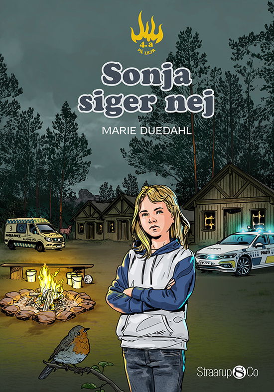 Cover for Marie Duedahl · 4.a på lejr: Sonja siger nej (Hardcover Book) [1st edition] (2025)