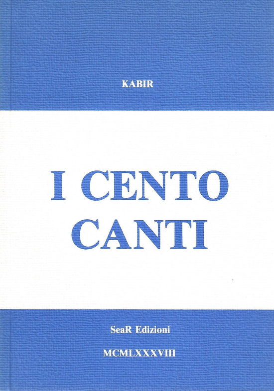 Cover for Kabir · I Cento Canti (Book)