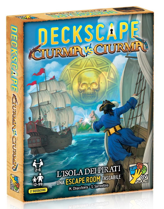 Cover for Dv Giochi: Deckscape · Ciurma Vs Ciurma (MERCH)