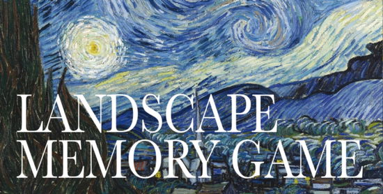 Cover for Mieke Gerritzen · Landscape Memory Game (Flashcards) (2025)