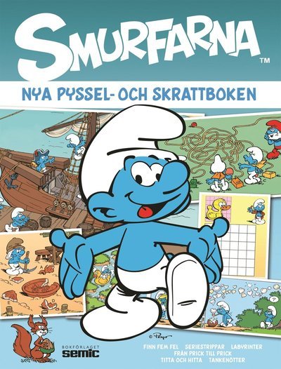 Cover for Peyo · Smurfarna: Smurfarna : nya pyssel- och skrattboken (Bok) (2013)