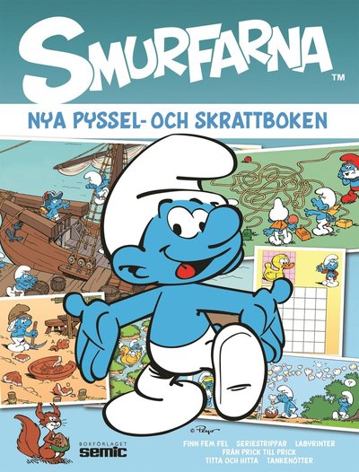 Smurfarna: Smurfarna : nya pyssel- och skrattboken - Peyo - Books - Bokförlaget Semic - 9789155259297 - July 25, 2013