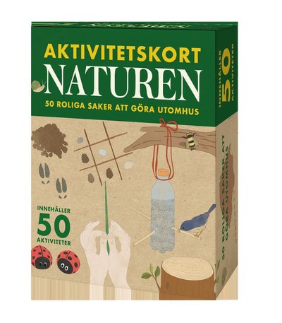 Cover for Aktivitetskort: naturen (Book) (2021)