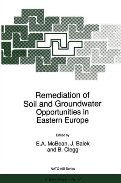 E a Mcbean · Remediation of Soil and Groundwater: Opportunities in Eastern Europe - Nato Science Partnership Subseries: 2 (Pocketbok) [Softcover reprint of the original 1st ed. 1996 edition] (2011)