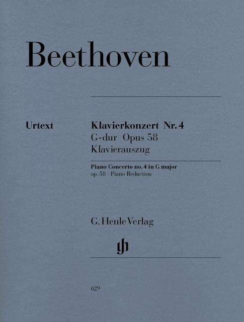 Klavierkon.4,Klav.HN629 - Beethoven - Books - SCHOTT & CO - 9790201806297 - April 6, 2018
