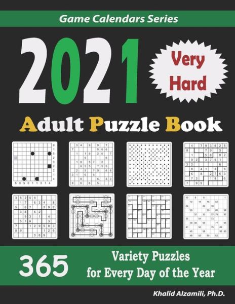 Cover for Khalid Alzamili · 2021 Adult Puzzle Book (Paperback Book) (2020)