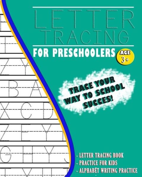 Cover for Arts Ousber · Letter Tracing Book for Preschoolers (Paperback Bog) (2020)