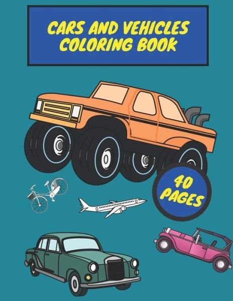 Cover for Silver Gun · Cars And Vehicles Coloring Book (Paperback Bog) (2020)