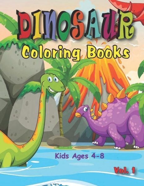 Cover for Sasyfrass Publications · Dinosaur Coloring Books (Paperback Book) (2020)