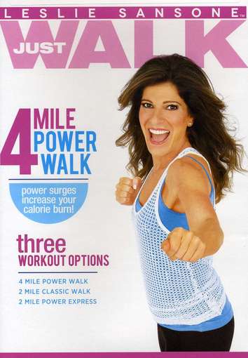 Cover for Leslie Sansone · 4 Mile Power Walk (DVD) (2012)