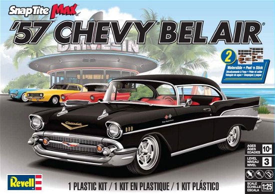 SnapTile Max - 57 Chevy Bel Air (85-1529) - Revell - Merchandise -  - 0031445015298 - 