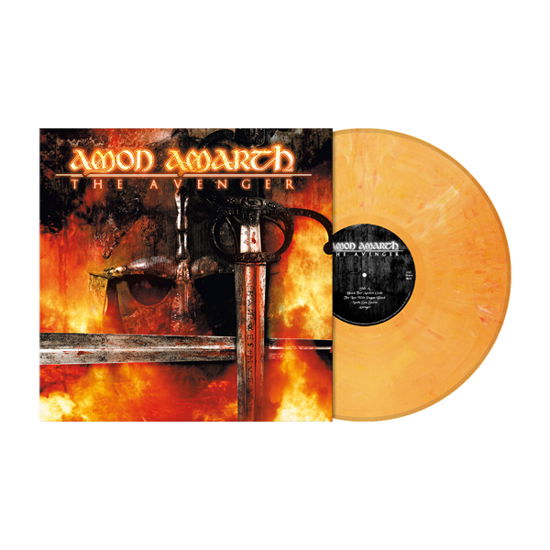 Cover for Amon Amarth · The Avenger (Pastel Orange Marbled) (LP) [Remastered edition] (2022)