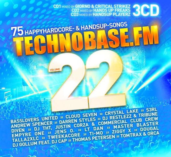 Cover for Various Artists · Technobase.fm Vol.22 (CD) (2018)