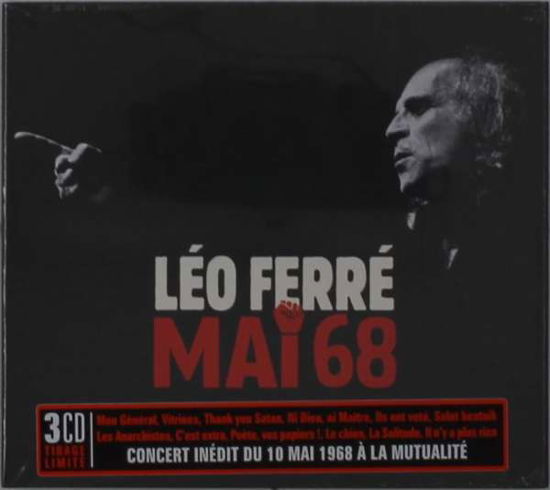 Mai 68 - Ferre Leo - Muzyka - FRENCH LANGUAGE - 0600753828298 - 11 maja 2018