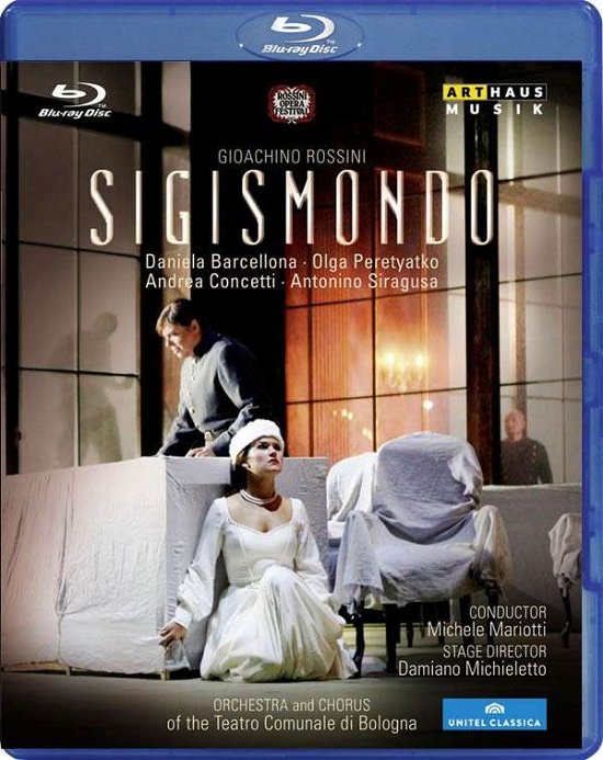 Cover for Gioachino Rossini · Sigismondo (Blu-ray) (2012)