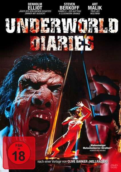 Cover for Elliot,denholm / Berkoff,steven · Underworld Diaries (DVD) (2013)