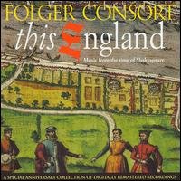 Cover for Folger Consort · This England: Music from Time of Shakespeare (CD) (2007)