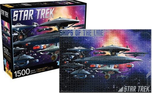 Federation Ships 1500 Piece - Star Trek - Koopwaar - AQUARIUS - 0840391107298 - 24 februari 2018