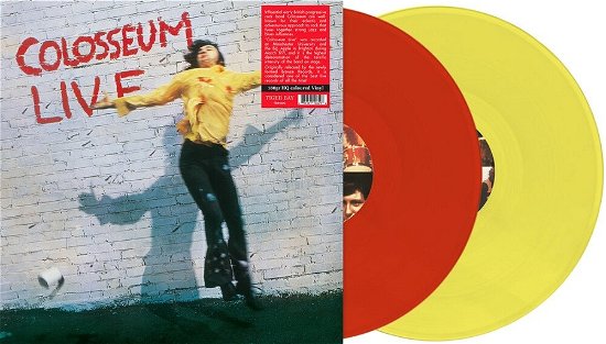 Cover for Colosseum · Live (Red and Yellow Vinyl) (LP) (2021)