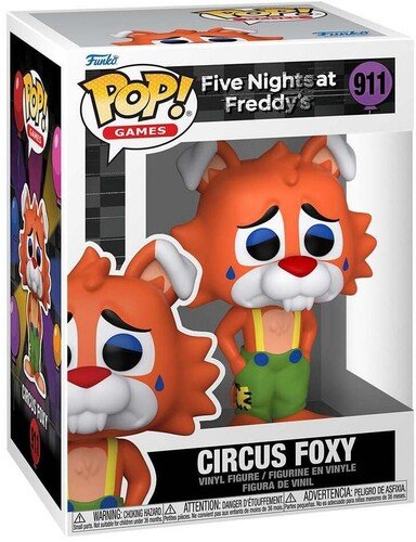 Five Nights at Freddy's - Circus Foxy - Funko Pop! Games: - Fanituote - Funko - 0889698676298 - sunnuntai 5. helmikuuta 2023