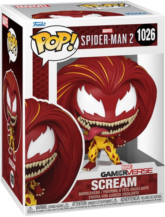Cover for Pop Games Spider Man · Funko Pop Games Spider Man 2 Scream (Funko POP!) (2024)