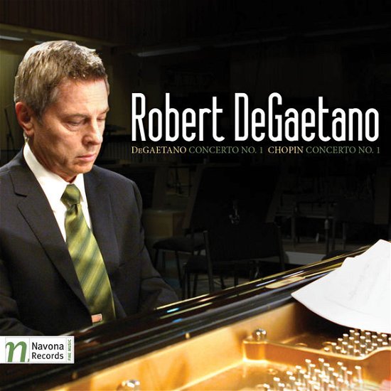Cover for Degaetano / Chopin / Moravian Philharmonic Orch · Concerto No 1 (CD) (2013)