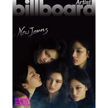 Cover for Newjeans · Billboard Artist - New Jin's Edition [c] (Group) (Book) (2024)