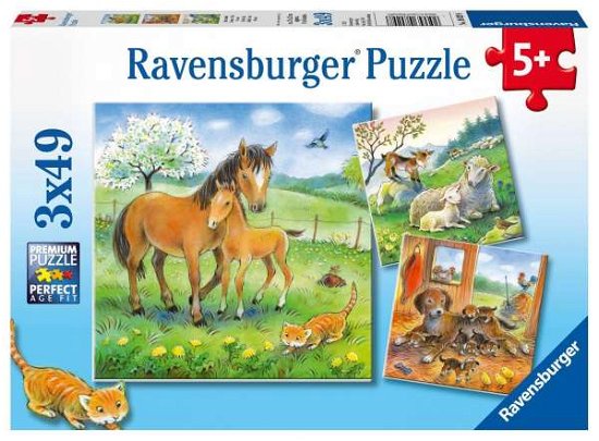 Cover for Puzzel · Knuffeltijd (3x49St.) (Bog) (2019)