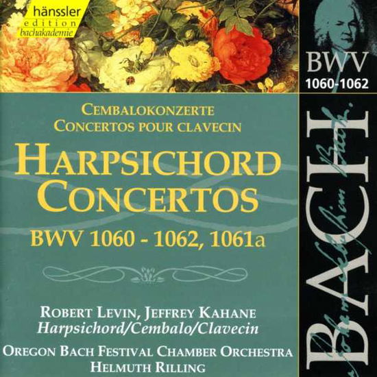 J.S. Bach: Harpsichord Concertos - Oregon Bach Fest Co / Rilling - Music - HANSSLER CD - 4010276016298 - April 1, 2000