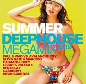 Cover for Summer Deephouse Megamix 2019 / Various · Summer Deephouse Megamix 2019 (CD) (2019)