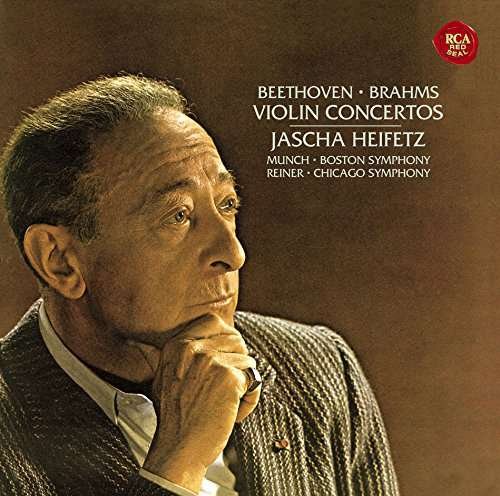Cover for Jascha Heifetz · Beethoven &amp; Brahms: Violin Concertos (CD) [Special edition] (2016)