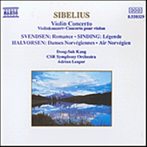 Cover for Halvorsen · Violin Concerto (CD) (1991)